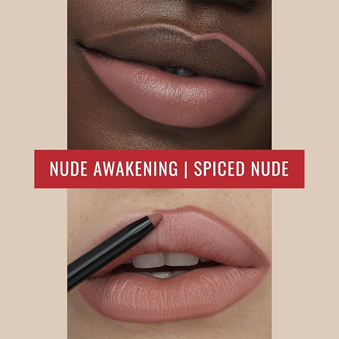Runway Rogue Designer Liner Lip Pencil, Matte Spiced-Nude Lip