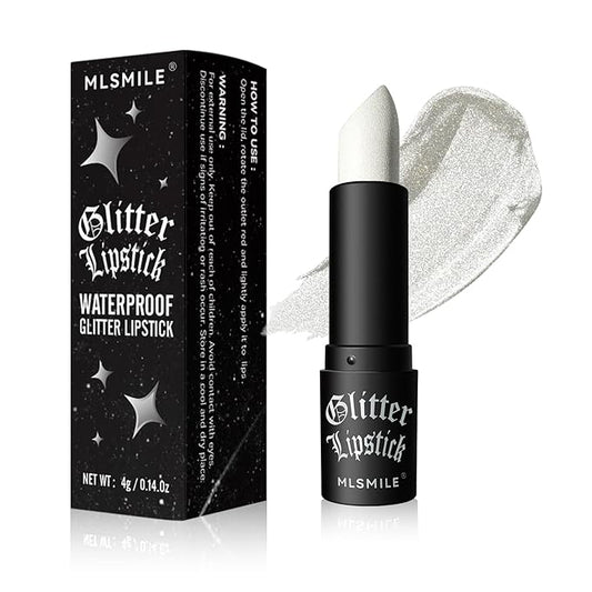 Glitter Lipstick, Women's Diamond Shiny Matte Lip Gloss, Glitter