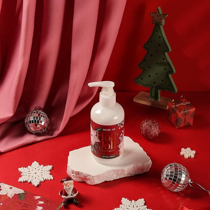 Christmas Hand & Body Lotion with Moisturizing Shea Butter for All Skin Type- Holly Jolly - Citrus & Pine Scent - 236 ML / 8 FL OZ