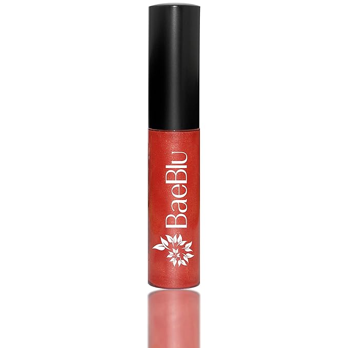 Organic Vegan Lip Gloss, 100% Natural Non-Toxic Moisturizing Organic