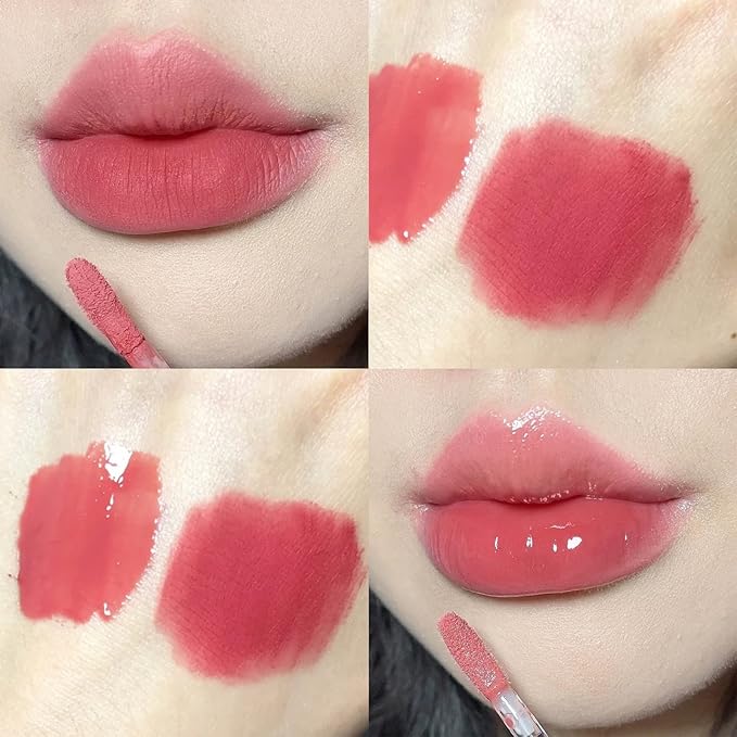 6 Colors 2 in 1 Double-end Lip Gloss Gloss