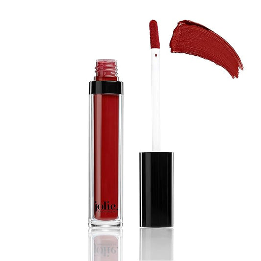 Jolie Longwearing Fluid Liquid Lipstick Matte (Red She Longwearing
