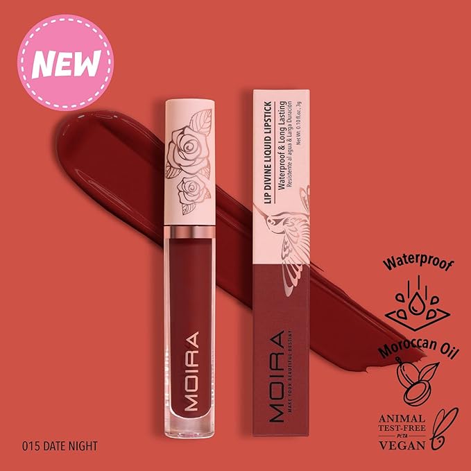 Lip Divine Liquid Lipstick (015, Date Night) Night)