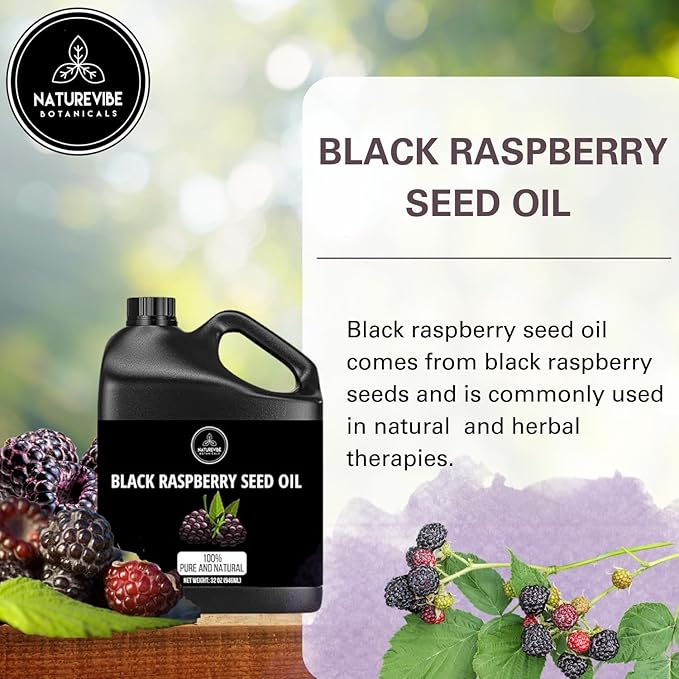 Naturevibe Botanicals Black Raspberry Oil 32