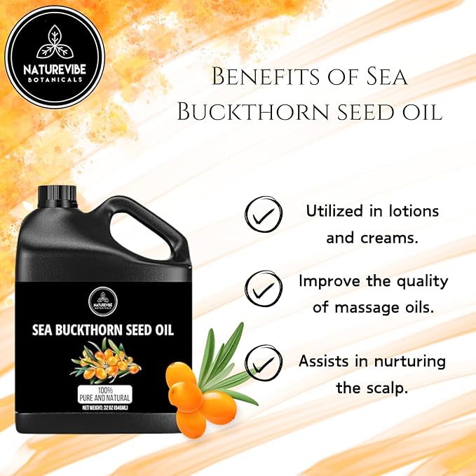 Naturevibe Botanicals Sea Buckthorn Oil 32