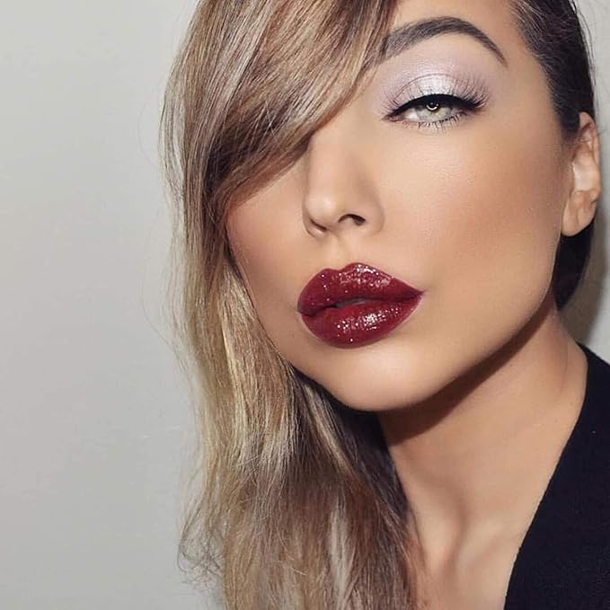 Klara Cosmetics Kiss Proof Lipstick 17 Sinful Burgandy Burgandy