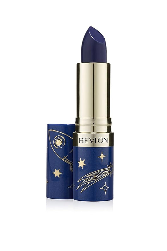 Revlon Shoot The Moon Lipstick Metallic, Blue Sky