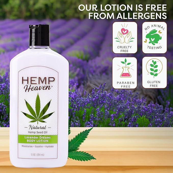 Moisturizing Body Lotion - Lavender Dreams
