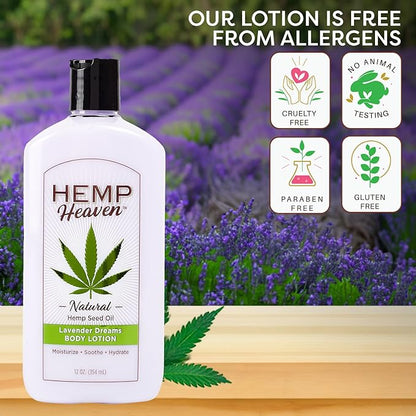 Moisturizing Body Lotion - Lavender Dreams