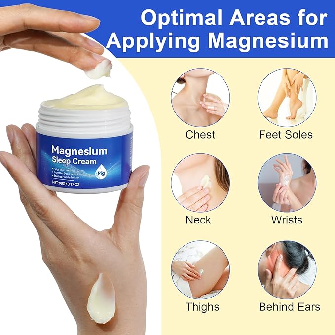 Magnesium Lotion(3.17 OZ), Magnesium Cream