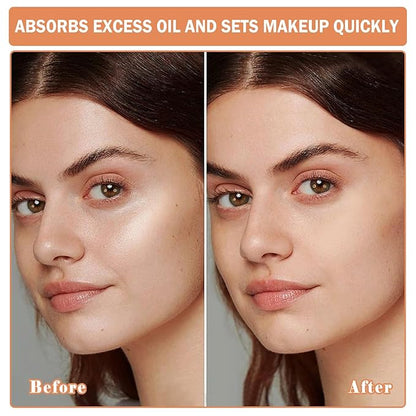 2PCS Setting Powder Loose Face Powder Matte Soft