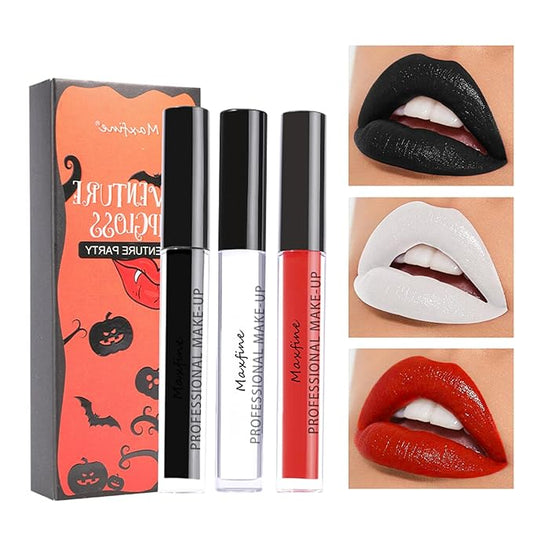 Black | White | Pink Matte Liquid Lipstick Smudge