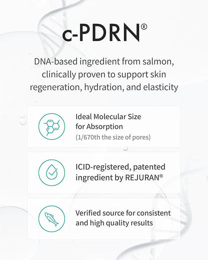 REJURAN® Rebalancing Toner, c-PDRN® - Hydrating and Soothing Facial Toner for Improving Skin Texture and Strengthening Skin Barrier, Clinically Developed Korean Skin Care (4.05 fl oz)
