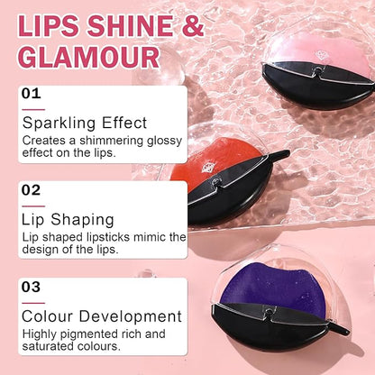 3 Colors Magic Color Changing Lipstick Matte Lazy Magic