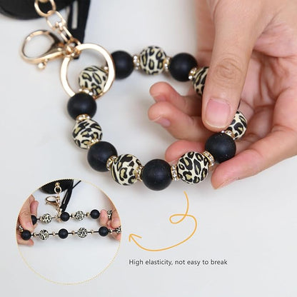 Lipstick Keychain, Leather Diamond Lip Gloss Holder, Stylish Gloss
