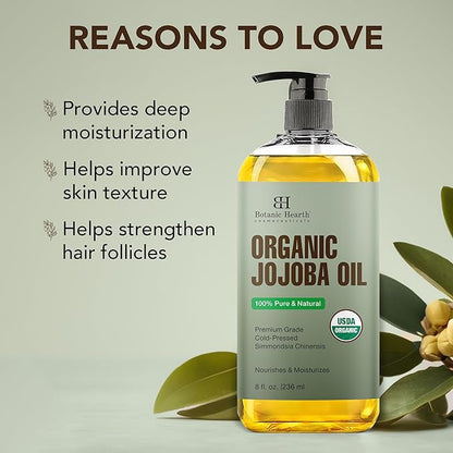 Botanic Hearth Organic Jojoba Oil -100%