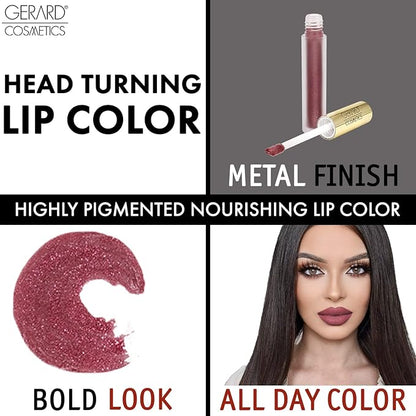 Gerard Cosmetics Metal Matte Liquid Lipstick It's Complicated Gerard