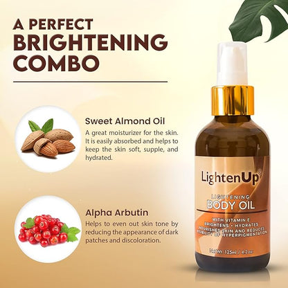 OMIC LightenUp, Skin Brightening Body Oil