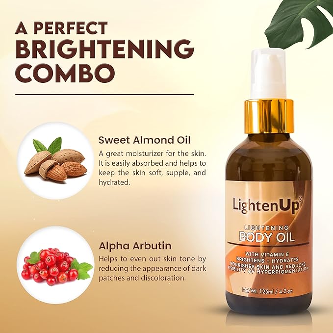 OMIC LightenUp, Skin Brightening Body Oil