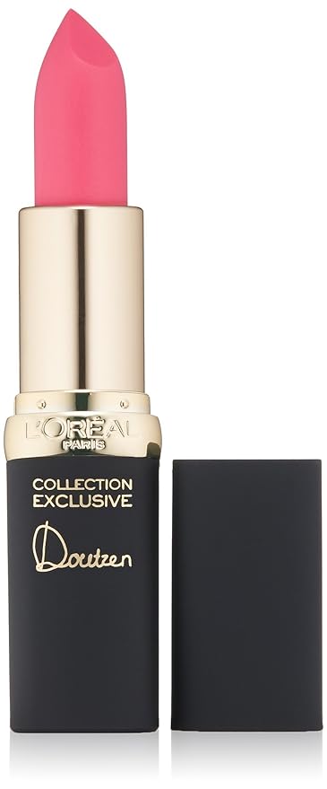 L'Oréal Paris Colour Riche Collection Exclusive Lipstick, Doutzen's Pink, 0.13 oz.