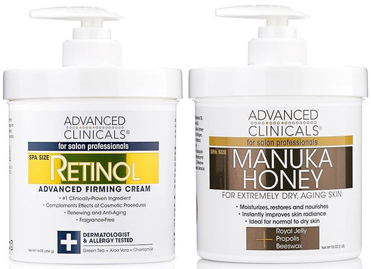 Advanced Clinicals Retinol Body Lotion + Sagging