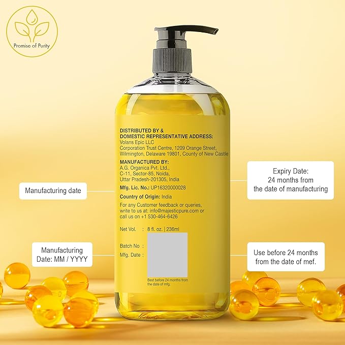 MAJESTIC PURE Vitamin E Oil -