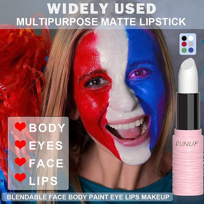 Eye Black Stick Red Face Body Paint Football