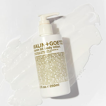 Malin + Goetz Vitamin B5 Body Lotion for Women & Men, 8.5 Fl. Oz. — Body Moisturizer for Dry Skin, All Skin Types, Dry Skin Moisturizer, Hydrating Body Lotion, Vegan & Cruelty Free