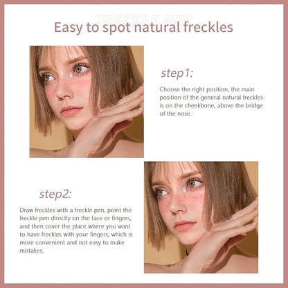 Freckle Pen 2 Colors Waterproof Long Lasting Quick