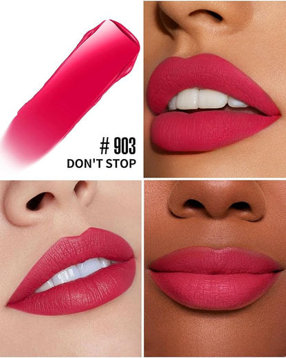 Red Lipstick Matte, Berry Red Liquid Lipstick Long Long