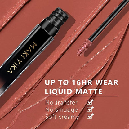 MAKI YIKA Nude Lipstick for Women Color Stay Lipstick