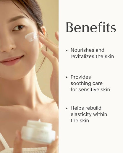SU:M Micro-Active Soft Fit Cream (1.67 fl oz) - Deep Hydration for Elasticty, Sensitive Skin. Korean Skin Care. Peptides, Fermented Nutrients.