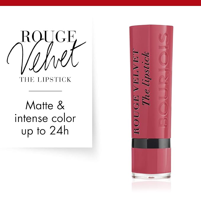 Bourjois Paris Rouge Velvet Lipstick 2.4g - 03 Rouge