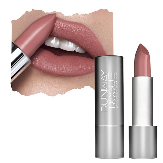 Runway Rogue 90s Vibe Lipstick, Moisturizing Matte Dusty-Pink Rogue