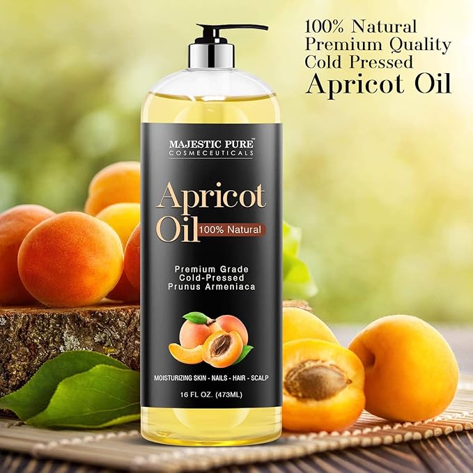 MAJESTIC PURE Apricot Oil, 100% Pure