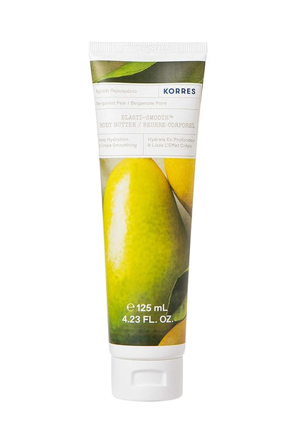 KORRES ELASTI-SMOOTH BERGAMOT PEAR BODY BUTTER