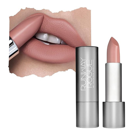 Runway Rogue 90s Vibe Lipstick, Moisturizing Nude Matte Rogue