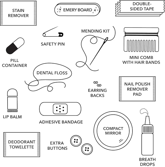 Pinch Provisions Minimergency Kit, includes 17
