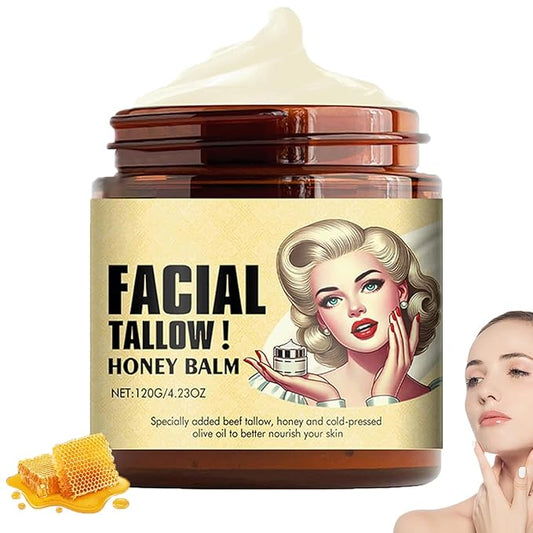 Whipped Beef Tallow and Honey Balm,