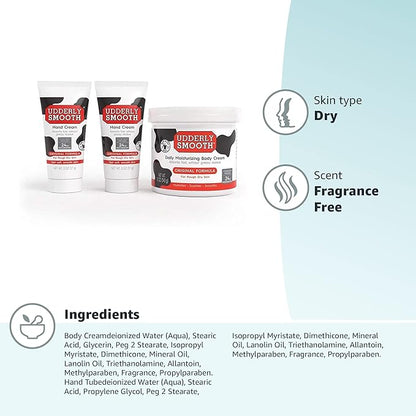UDDERLY SMOOTH NonGreasy Hand and Body