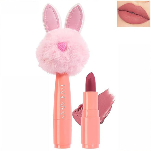 Lovely Rabbit Matte Lipstick Easy To Wear Sexy Gloss