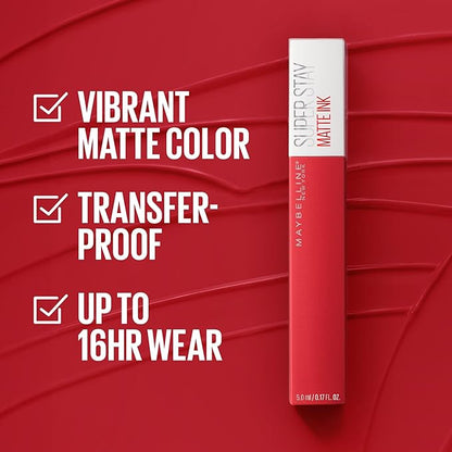 Maybelline Super Stay Matte Ink Liquid Lipstick Makeup,