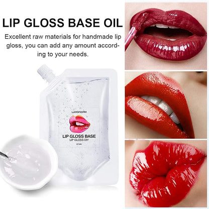 Transparent Lip Gloss ，Moisturize Lip Gloss Base, Lip Gloss