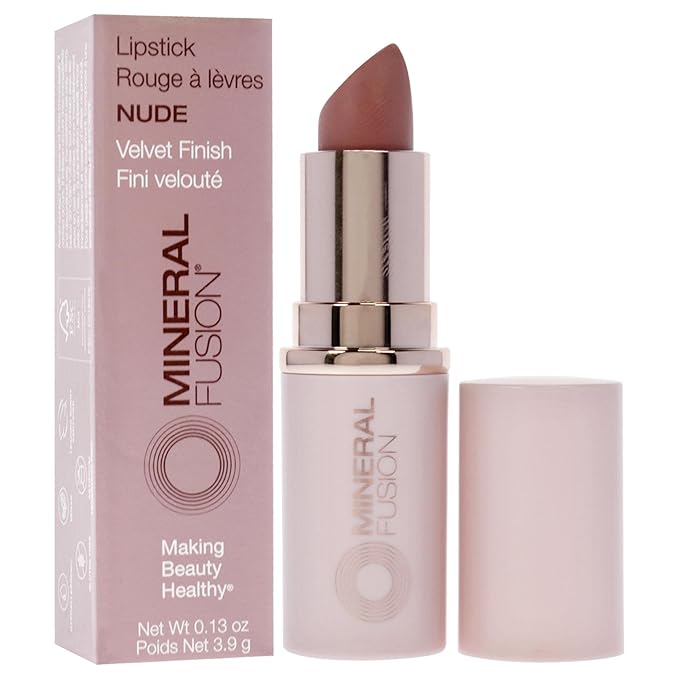 Mineral Fusion Velvet Finish Lipstick - Nude oz