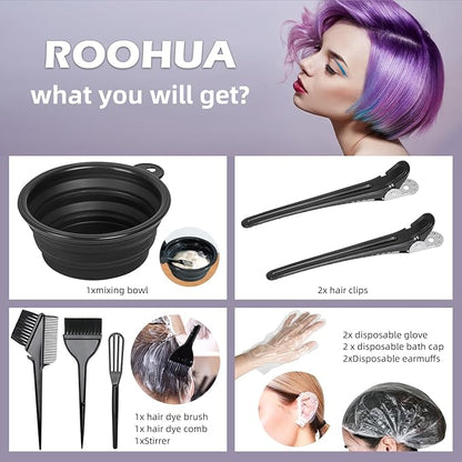 ROOHUA Hair Coloring Kit 12