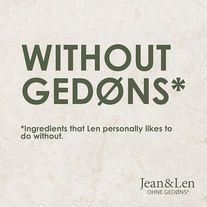 Jean & Len Heavenly Hand & Body Balm Rosemary & Ginger, for a fragrant care experience, with organic argan oil and shea butter, minimalistic bottle, without parabens & silicones, 16.91 Fl. Oz.