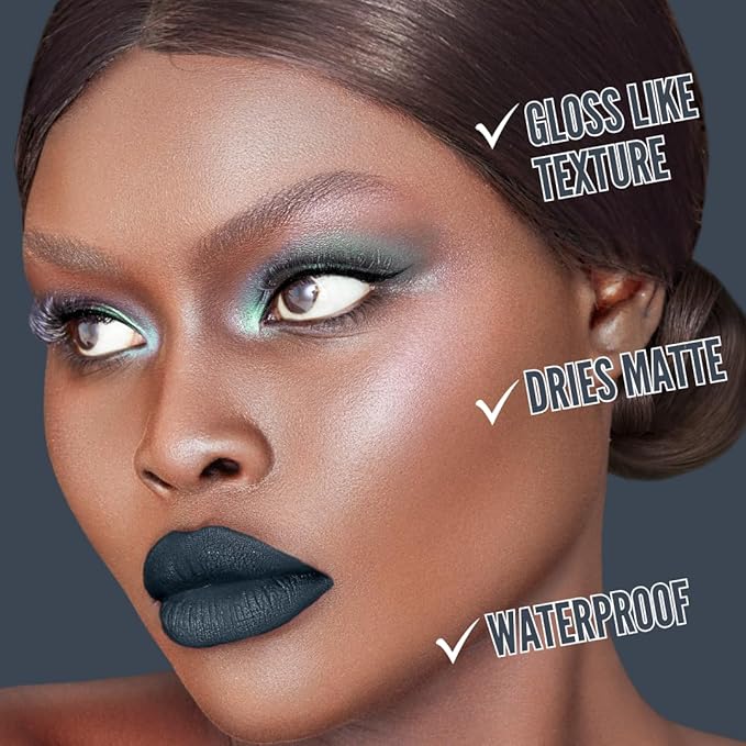 Mynena Grey Long-Lasting Matte Liquid Lipstick Intense Color Smudge-Proof & Waterproof Comfortable Hydrating Shea Butter Vegan & Cruelty-Free | Alvira