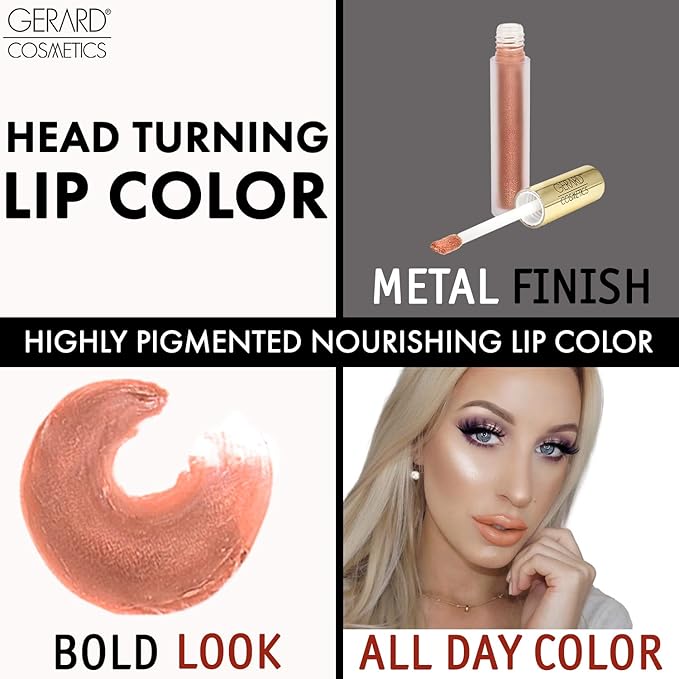 Gerard Cosmetics Metal Matte Liquid Lipstick Dreamweaver | Gerard