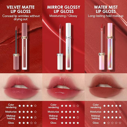 Matte Liquid Lipstick, Long Lasting Highly Pigmented Lip Long