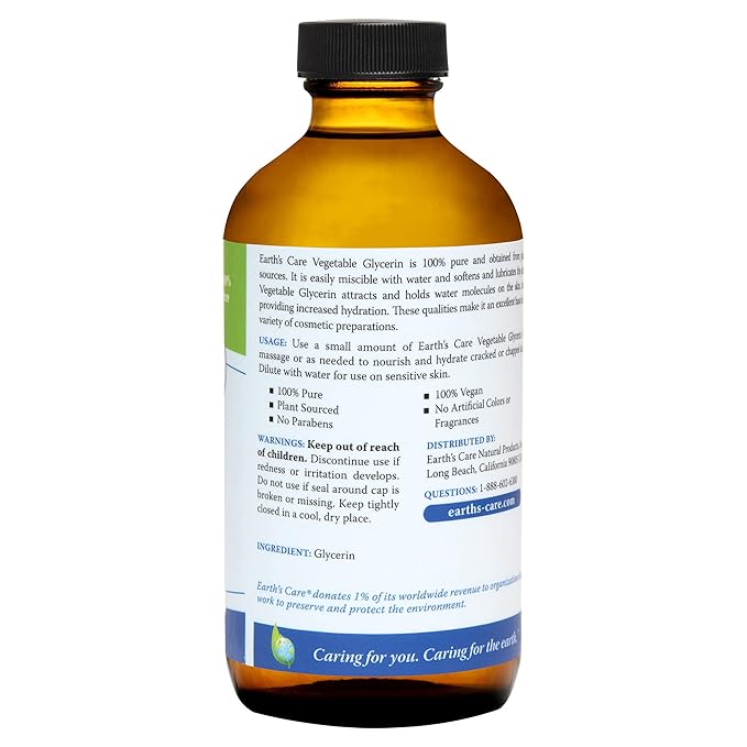 Vegetable Glycerine 8 Fl Oz, Vegatable